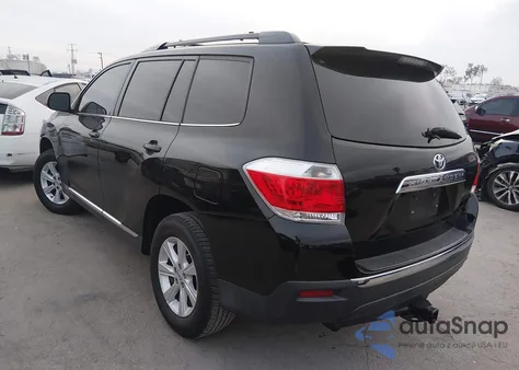 2012 Toyota Highlander Se from USA, damaged, VIN 5TDZA3EH0CS028712
